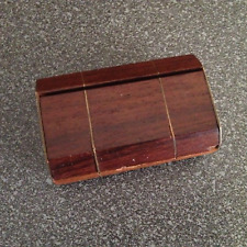 Tabacchiera rettangolare legno usato  Terralba
