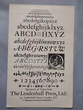 Leadenhall press ornamental for sale  STAFFORD