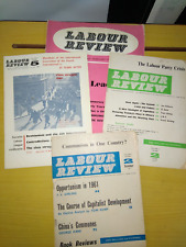 LABOUR REVIEW Trotskyist magazine x4 1950s 60s Socialist Labour League WRP Healy comprar usado  Enviando para Brazil