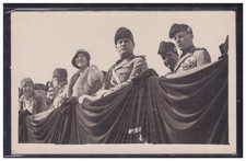 Cartolina fotografica duce usato  Italia