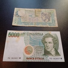 Vecchie banconote italiane usato  Riolo Terme