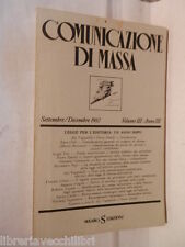 Comunicazione massa aljs usato  Salerno