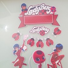 Toppers miraculous ladybug d'occasion  Beauvais