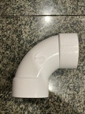 Normandia 3 pol. Cubo longo giro reto SDR 35 plástico 90 graus cotovelo branco V-303 comprar usado  Enviando para Brazil