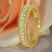 Ring vergoldet zirkonia gebraucht kaufen  Leipzig