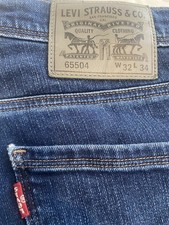 Genuine levis 65504 for sale  LONDON