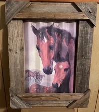 Rustic wood framed for sale  Temple
