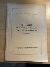 Beiträge heimatkunde halle gebraucht kaufen  Halle