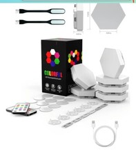 Hexagon lights rgb for sale  Lambertville