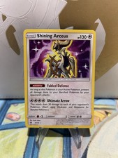 Shining Arceus 57/73 Pokemon Shining Legends Sun & Moon cartão ultra raro quase perfeito comprar usado  Enviando para Brazil