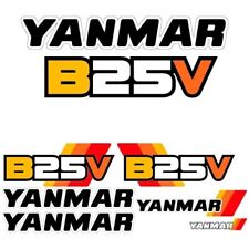 Adesivo adesivo Yanmar B25V mini escavadeira decalque pós-venda Aufkleber conjunto comprar usado  Enviando para Brazil