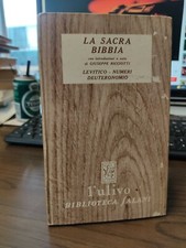 Sacra bibbia levitico usato  Genova