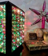 Lâmpada de discoteca noturna vintage da década de 1980 União Soviética rotativa 4D multicolorida. comprar usado  Enviando para Brazil
