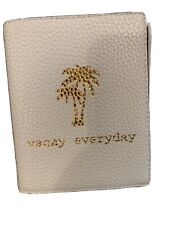 Un nuevo día verde menta cubierta de pasaporte billetera y etiqueta de equipaje accesorios de viaje segunda mano  Embacar hacia Mexico