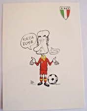 Cartolina scudetto roma usato  Roma