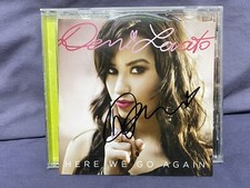 Usado, CD álbum Here We Go Again autografado assinado por Demi Lovato comprar usado  Enviando para Brazil