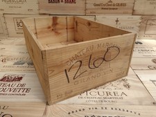Wooden wine box for sale  CHIPPENHAM