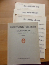 Noten wolfgang fortner gebraucht kaufen  Sinntal