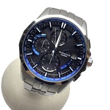 Relógio Casio 0Cw-S3000-1Ajf Oceanus Manta rádio solar titânio mostrador preto data Ca comprar usado  Enviando para Brazil