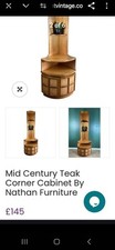 Nathan teak corner for sale  WILMSLOW