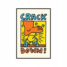 Keith haring crack for sale  LEICESTER