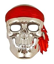 Maschera teschio pirata usato  Italia