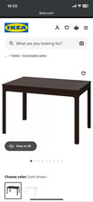 Ikea ekedalen dining for sale  Dorchester