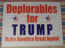 Deplorables trump lawn for sale  Portland