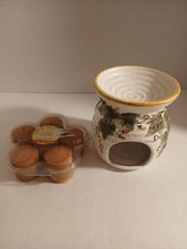 Vela Yankee Tea Light aquecedor de cera folhas e bagas com 6 velas de frutas silvestres  comprar usado  Enviando para Brazil