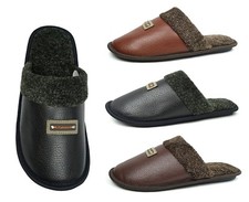 Usado, Novo Chinelo Masculino Clássico PU House Chinelo Durável Interior Confortável-0280 comprar usado  Enviando para Brazil