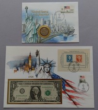 Banknotenbrief numisbriefe usa gebraucht kaufen  Mauern