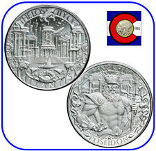 Atlantis (Poseidon) 1 oz 0,999 prata redonda em cápsula - Mythical Cities Series comprar usado  Enviando para Brazil
