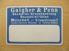 Marchio pubblicitario gaigher usato  Spedire a Italy