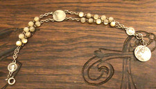 Bracelet dizainier médailles d'occasion  Cuise-la-Motte