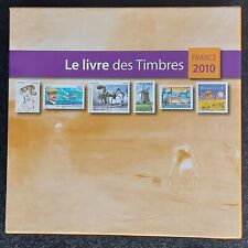 Livre timbres 2010 d'occasion  Cubjac