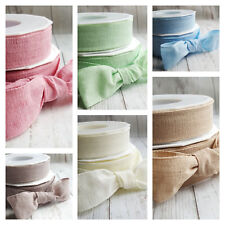 40mm faux linen for sale  LEYLAND