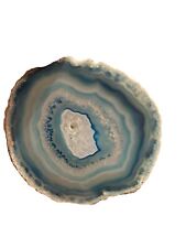 Blue agate slice for sale  TAMWORTH