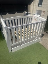Baby cot white for sale  HOUNSLOW