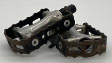 Pedais de alça de plataforma plana Shimano Deore PD-MT61 comprar usado  Enviando para Brazil