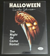 FOTO ASSINADA POR SANDY JOHNSON 8 X 10 HALLOWEEN, BOMBA DE GASOLINA MENINAS CERTIFICADO JSA comprar usado  Enviando para Brazil
