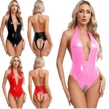 Damen wetlook bodysuit gebraucht kaufen  Bremen