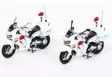 Motocicleta policial 2002-2008 em escala 1/43 VFR800P para aplicação de trânsito comprar usado  Enviando para Brazil
