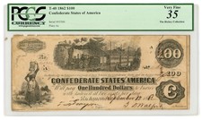 1862 100 confederate for sale  Palm Coast