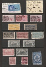 Lot collection timbres d'occasion  Genillé