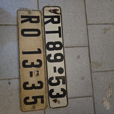 Riginal ddr nummernschilder gebraucht kaufen  Dresden