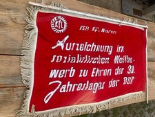 Ddr kfl banner gebraucht kaufen  Deutschland