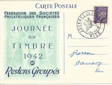 Carte journee timbre d'occasion  Apt