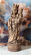 Antique statue bois d'occasion  Le Nouvion-en-Thiérache