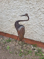 Metal heron othersgarden for sale  CHELTENHAM