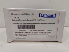 DATACARD 532000-003 IMPRESSORA DE CARTÃO SD monocromática fita azul escura 532000-003 nova comprar usado  Enviando para Brazil